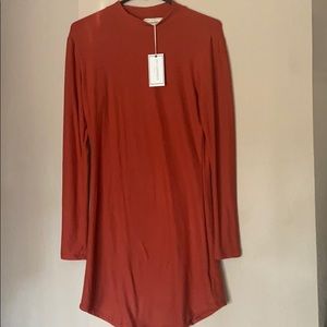 Orange Bodycon Dress